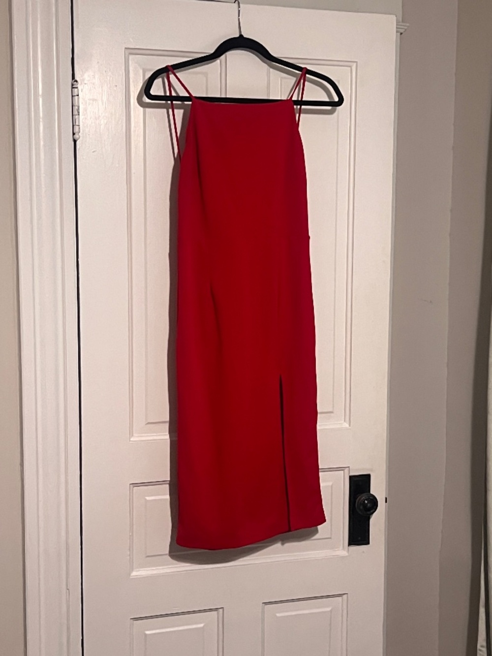 Red Cocktail Dress | Open Back